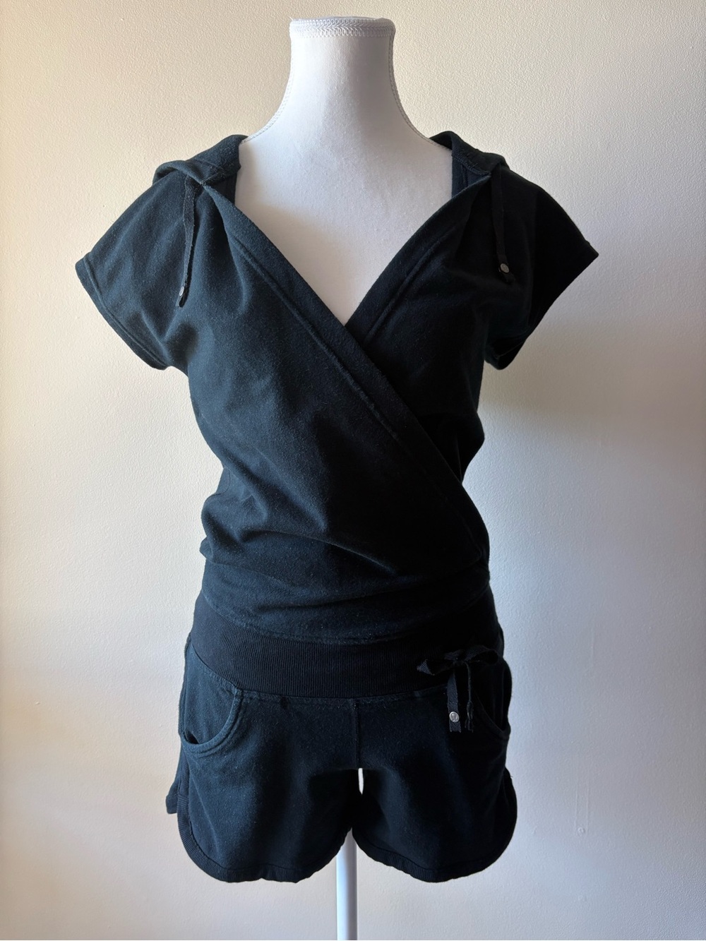 Sz4⭐️ Work It One Pace Romper Black 🍋Lululemon